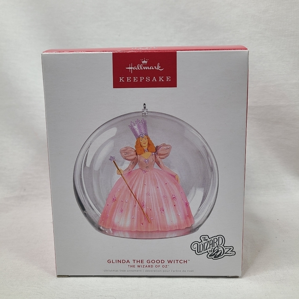 Glinda The Good Witch Wizard Of Oz Hallmark Ornament. BNIB- Retired